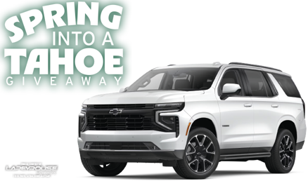 Spring into a Tahoe Giveaway -  Cypress Bayou Casino