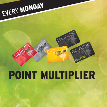 Promotion - Monday Multiplier – March 2025 - Cypress Bayou Casino and Hotel