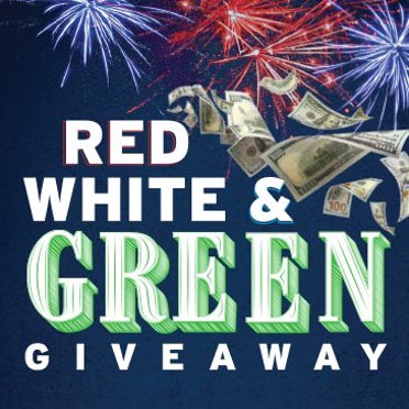 Red, White and Green Giveaway