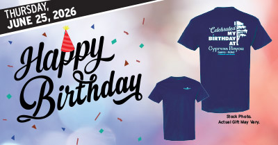 Promotion - Birthday Tshirt Giveaway– June 2026