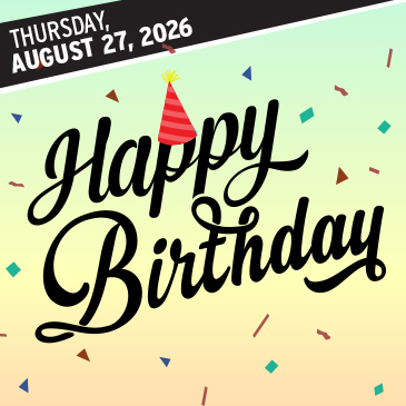 August Birthday Giveaway