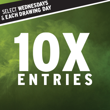 Promotion - 10X Entries – October 2024 - Cypress Bayou Casino and Hotel