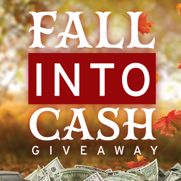 Promotion Fall into Cash Giveaway – November 2024 - Cypress Bayou Casino and Hotel