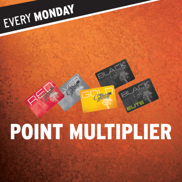 Promotion - Monday Multiplier – November 2024 - Cypress Bayou Casino and Hotel