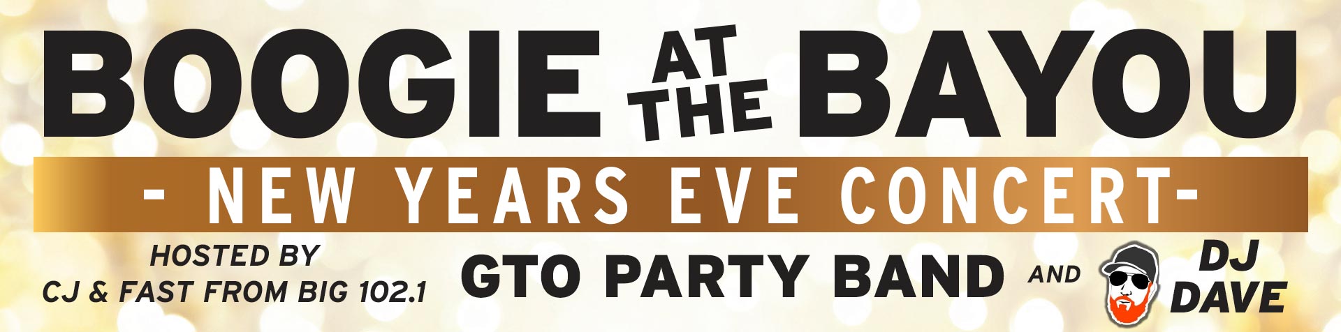 Promotion - Boogie at the Bayou – December 2025