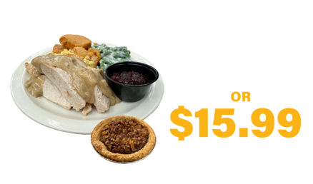 Enjoy our Thanksgiving Special at Cafe Delphine! -  Cypress Bayou Casino